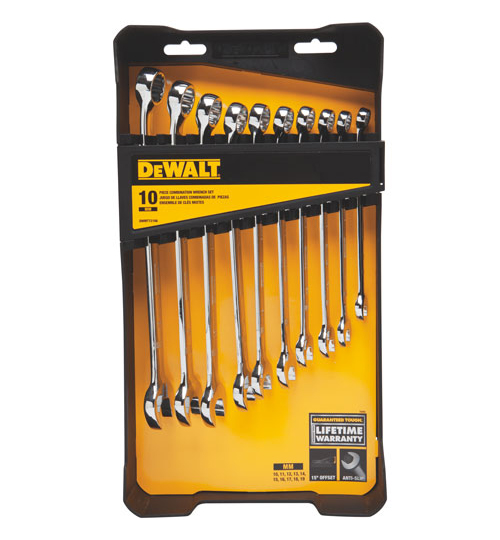 10-Piece Metric Combination Wrench Set