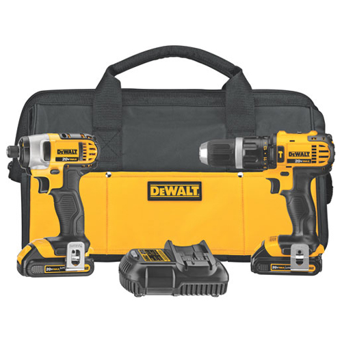 20V MAX* Lithium Ion compact Hammerdrill / Impact Driver Combo Kit (1.5Ah)